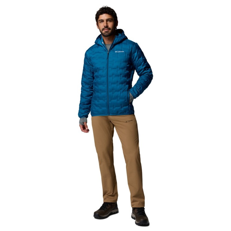 COLUMBIA DELTA RIDGE II DOWN HOODED JACKET