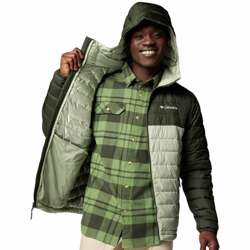 COLUMBIA POWDER LITE II HOODED JACKET