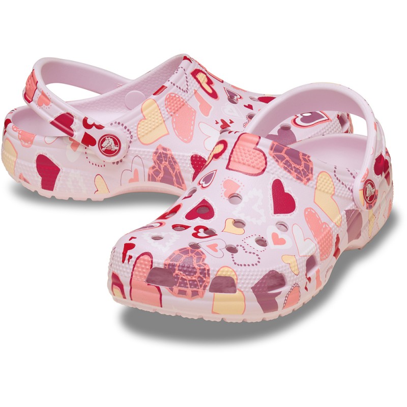 CROCS CLASSIC VDAY CLOG K