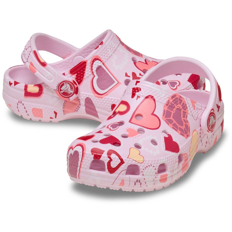 CROCS CLASSIC VDAY CLOG T