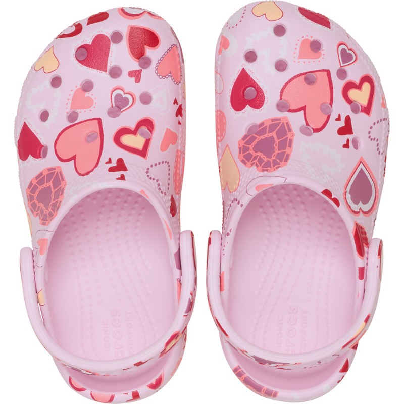 CROCS CLASSIC VDAY CLOG T