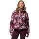 COLUMBIA HELVETIA II PRINTED CROPPED HALF SNAP ΓΥΝΑΙΚΕΙΟ FLEECE