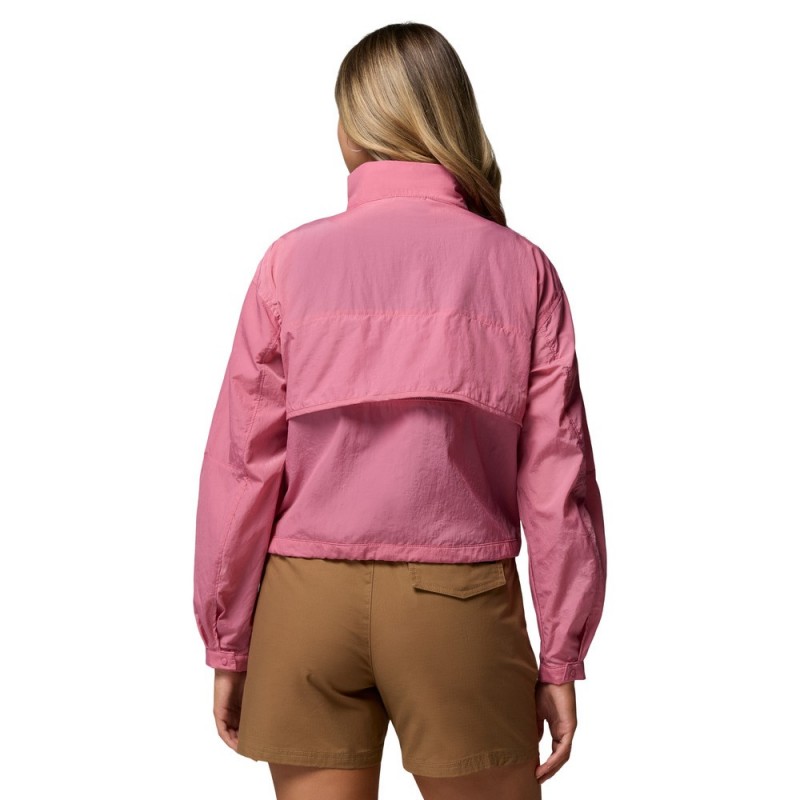 COLUMBIA PARACUTIE CROPPED CARGO WINDBREAKER