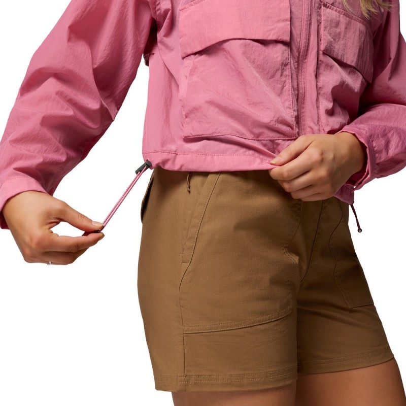 COLUMBIA PARACUTIE CROPPED CARGO WINDBREAKER