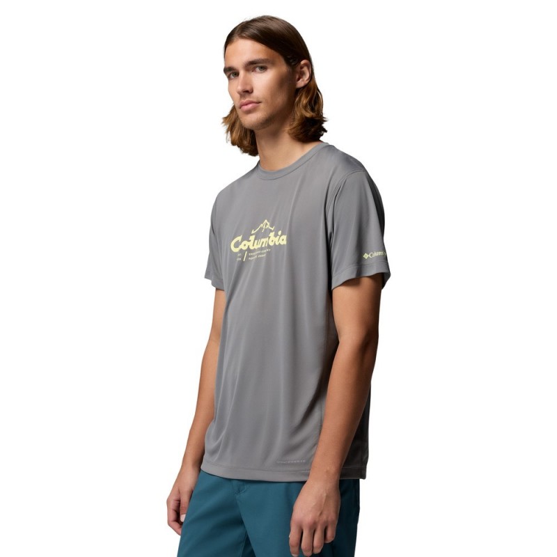 COLUMBIA ZERO RULES LIGHT SS GRAPHIC CREW