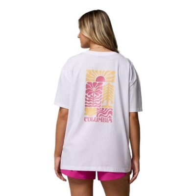 COLUMBIA ROLLING BEND GRAPHIC OVERSIZED TEE