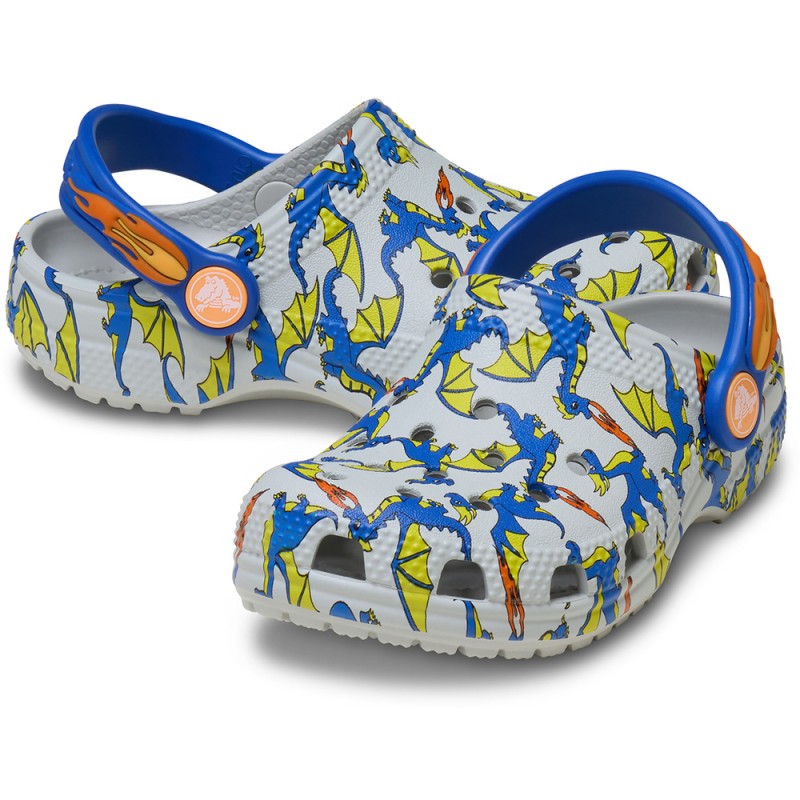 CROCS CLASSIC DRAGON GRAPHIC CLOG T