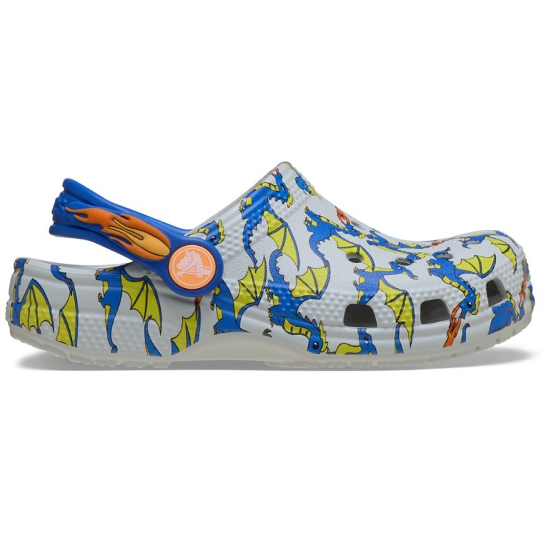 CROCS CLASSIC DRAGON GRAPHIC CLOG T