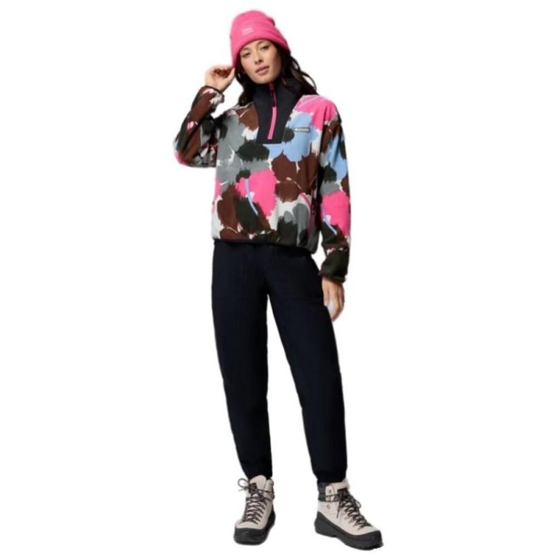 COLUMBIA SEQUOIA GROVE II PRINTED HALF ZIP
