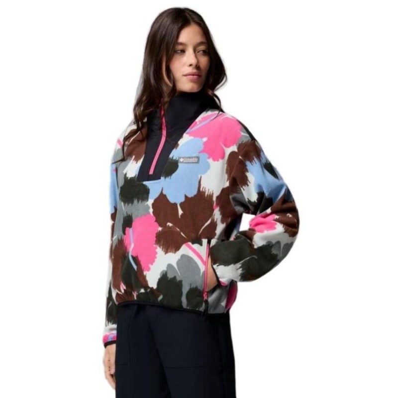COLUMBIA SEQUOIA GROVE II PRINTED HALF ZIP