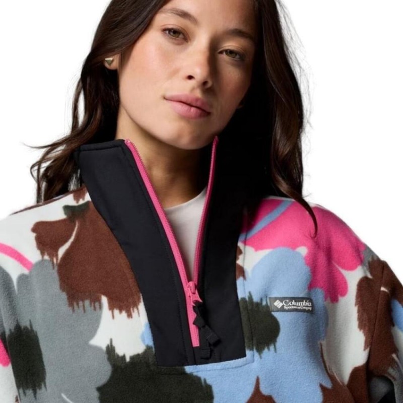 COLUMBIA SEQUOIA GROVE II PRINTED HALF ZIP
