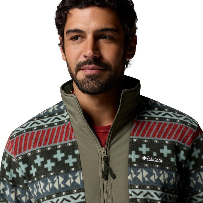 COLUMBIA SEQUOIA GROVE II FZ PRINTED FLEECE
