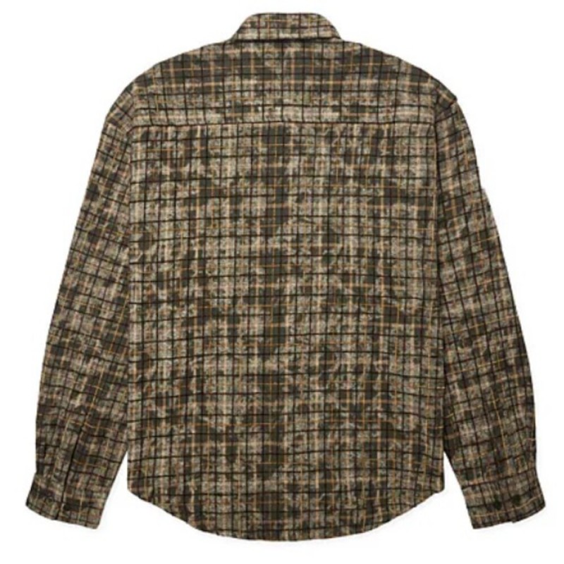 WOODBIRD WBJONG WASH CHECK SHIRT