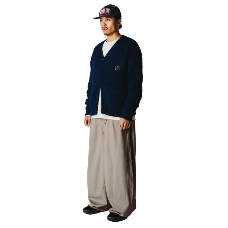 WOODBIRD STYLE WBKOON ZIP TIGER CARDIGAN
