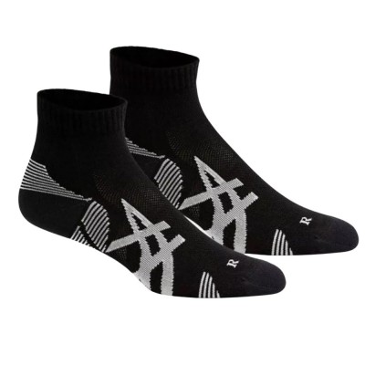 ASICS 2PPK CUSHION RUN QUARTER SOCK