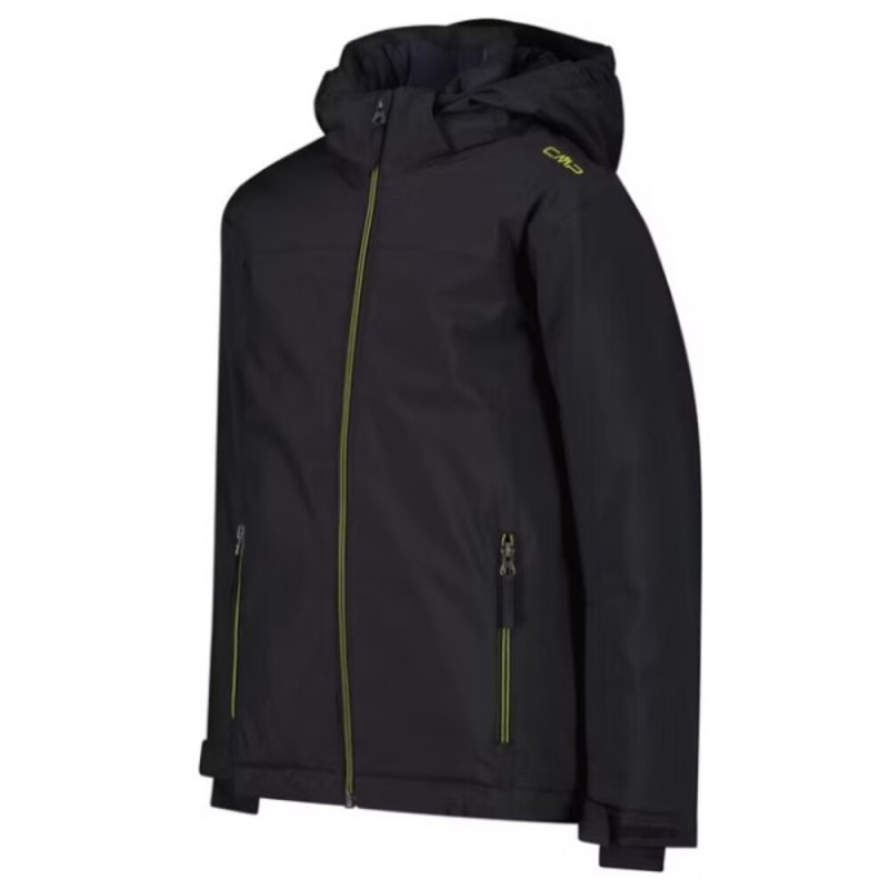 CMP KID JACKET SNAPS HOOD