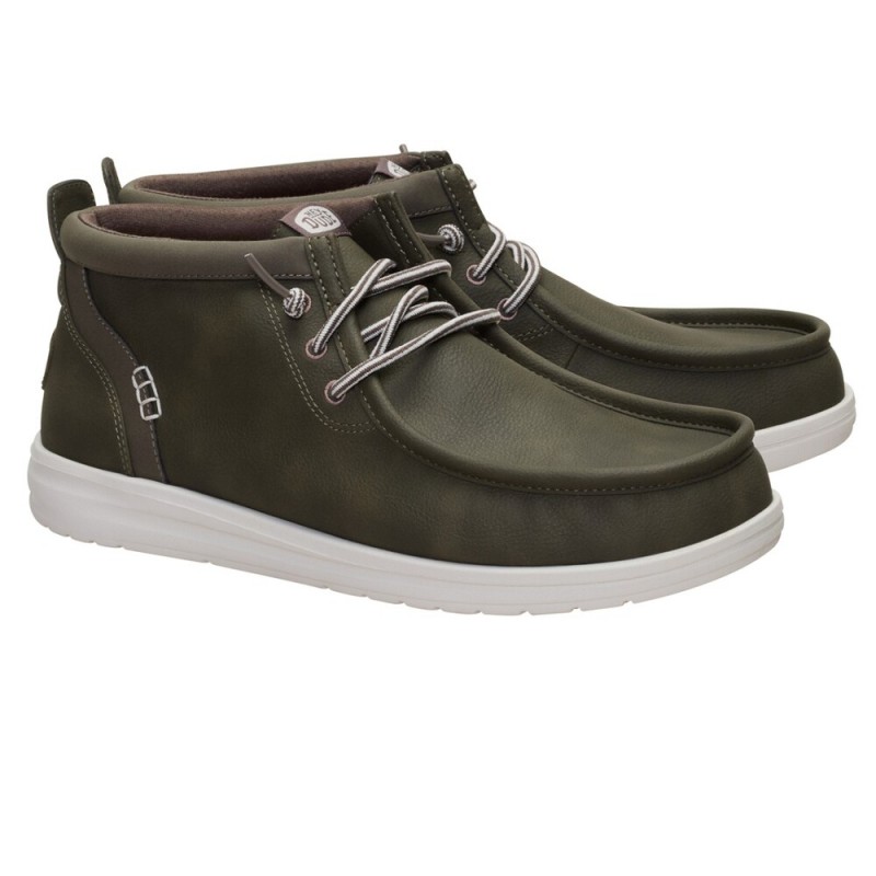 HEY DUDE WALLY MID GRIPR CLASSIC ΝΔΡΙΚΟ ΠΑΠΟΥΤΣΙ CASUAL
