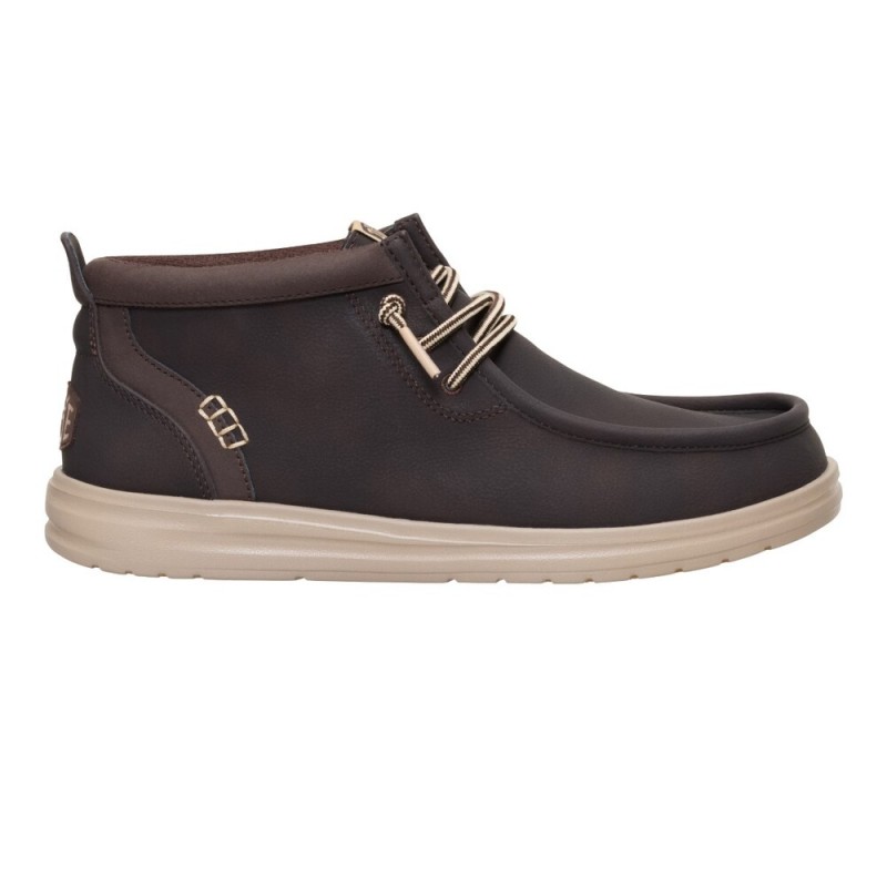 HEY DUDE WALLY MID GRIPR CLASSIC ΝΔΡΙΚΟ ΠΑΠΟΥΤΣΙ CASUAL