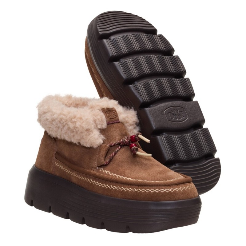 HEY DUDE AUSTIN EGE LOUNGE SUEDE ΓΥΝΑΙΚΕΙΟ ΠΑΠΟΥΤΣΙ CASUAL