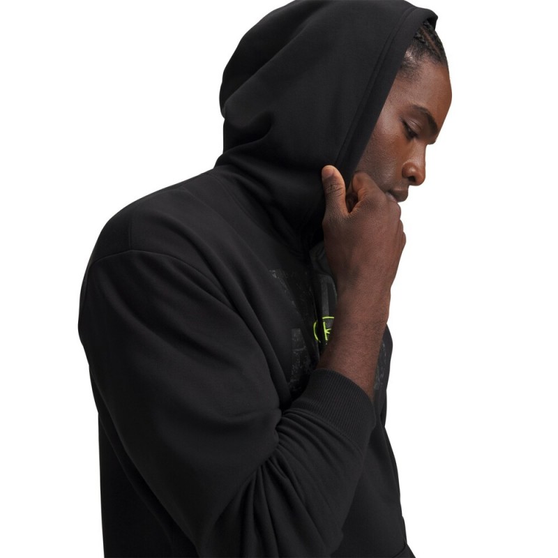 UNDER ARMOUR UA RIVAL FLC CAMO FILL HOODIE