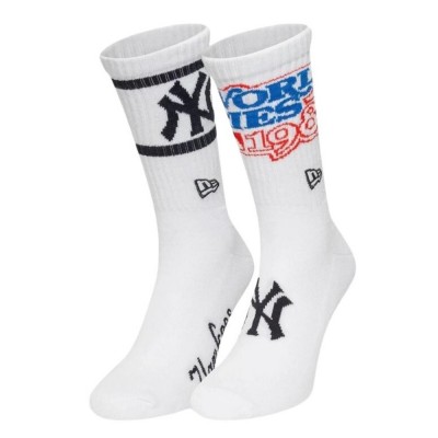 NEW ERA MLB WS CREW SOCKS 2PK UNISEX ΚΑΛΤΣΕΣ