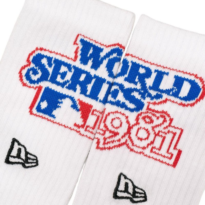 NEW ERA MLB WS CREW SOCKS 2PK UNISEX ΚΑΛΤΣΕΣ
