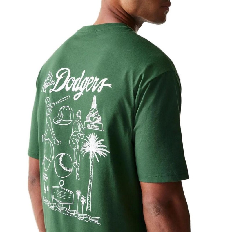 NEW ERA MLB BASEBALL GRPHC OS TEE LOSDOD CIG