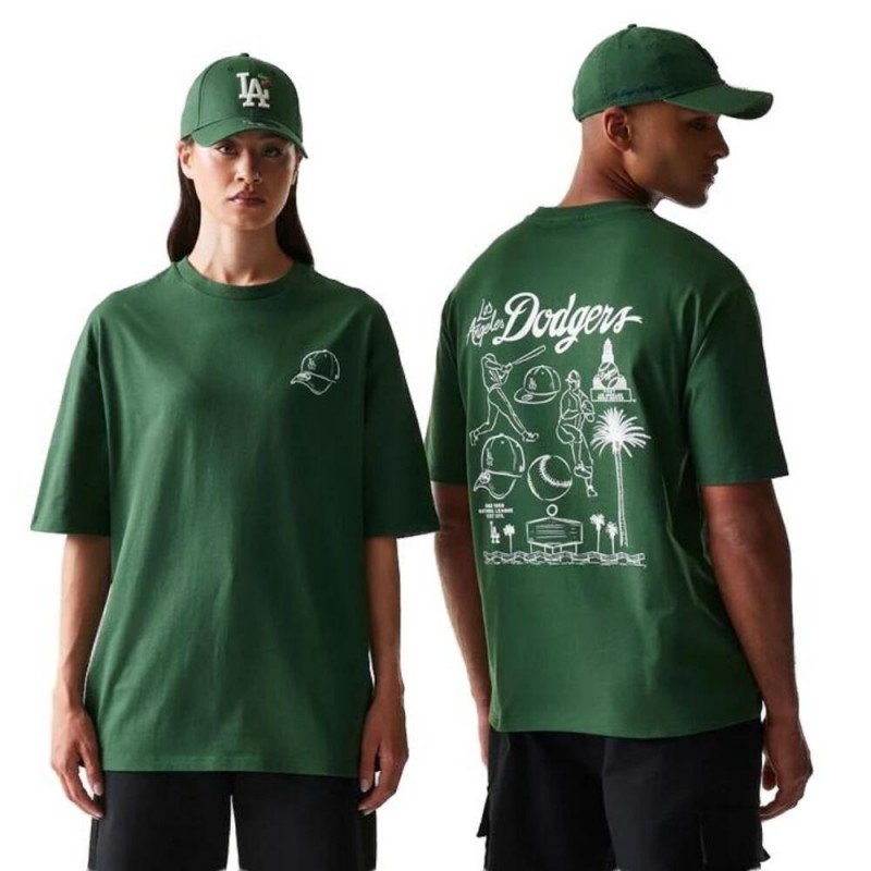 NEW ERA MLB BASEBALL GRPHC OS TEE LOSDOD CIG
