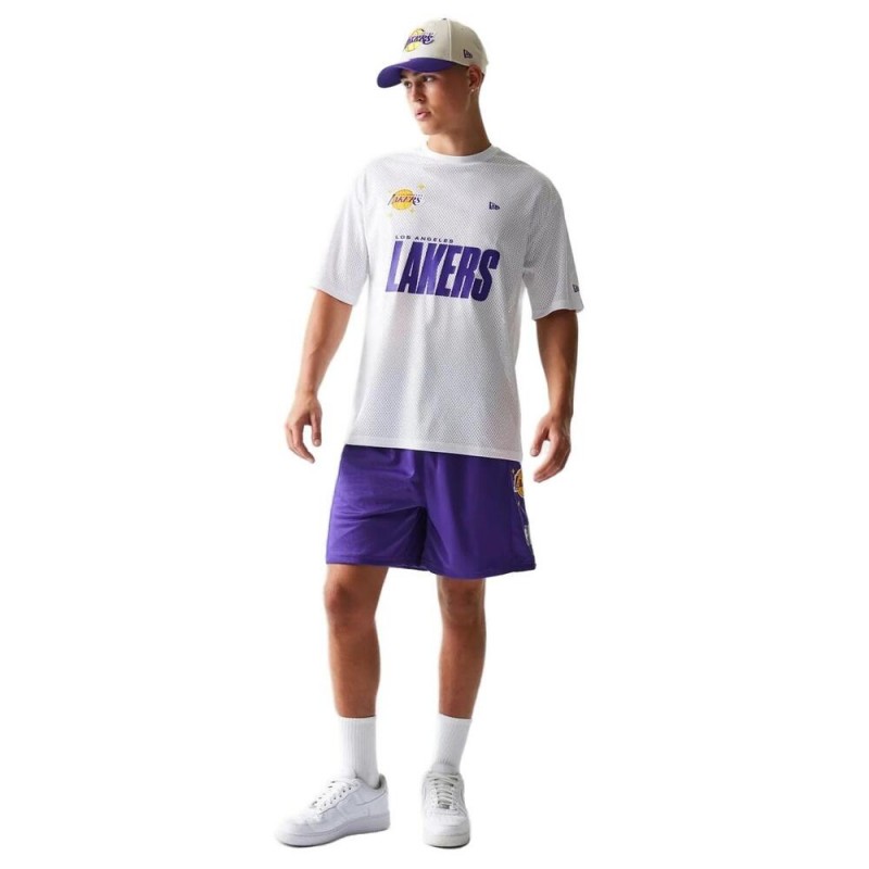 NEW ERA NBA GRPHC MESH TEE LOSLAK