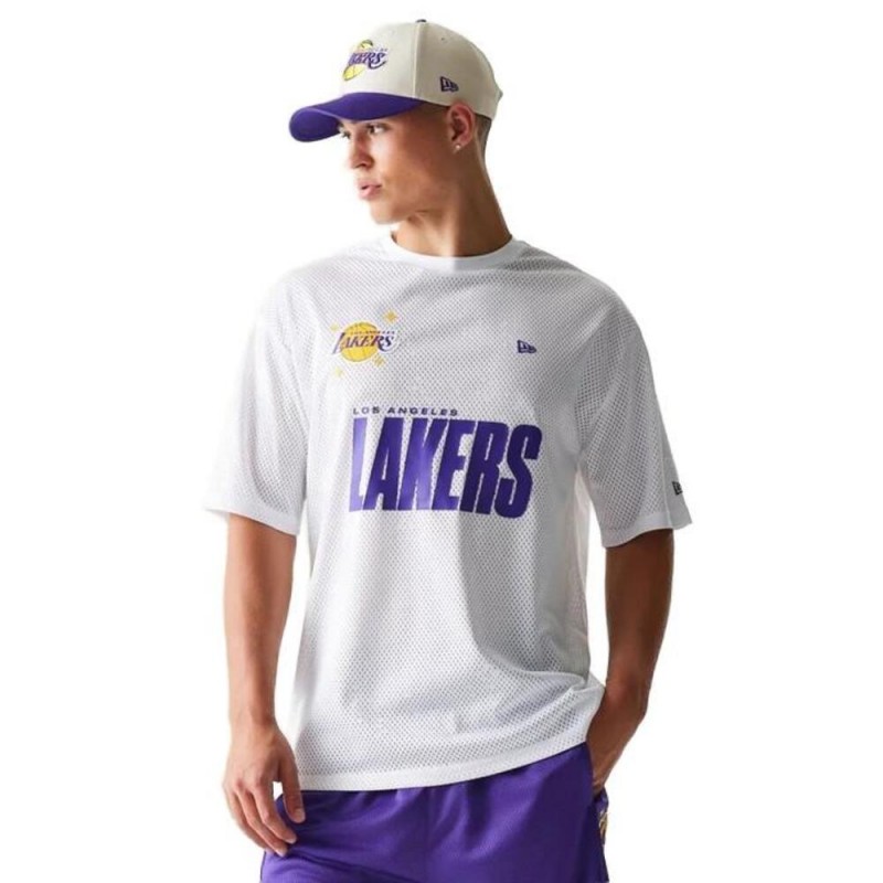 NEW ERA NBA GRPHC MESH TEE LOSLAK