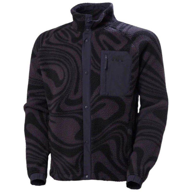 HELLY HANSEN PANORAMA PRINTED PILE SNAP