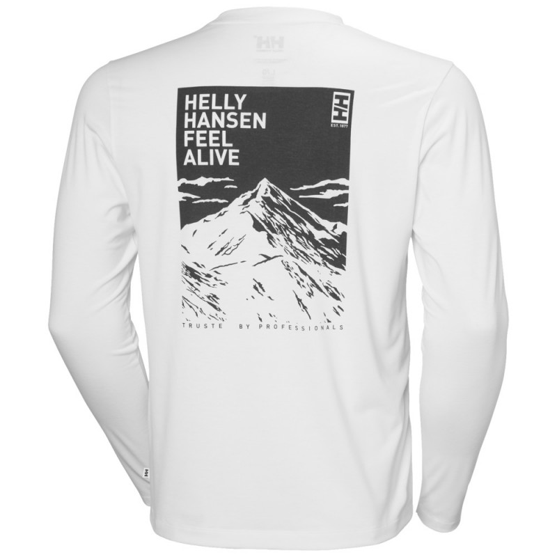 HELLY HANSEN SKOG GRAPHIC LS TEE ΑΝΔΡΙΚΗ ΜΠΛΟΥΖΑ ΜΑΚΡΥ ΜΑΝΙΚΙ