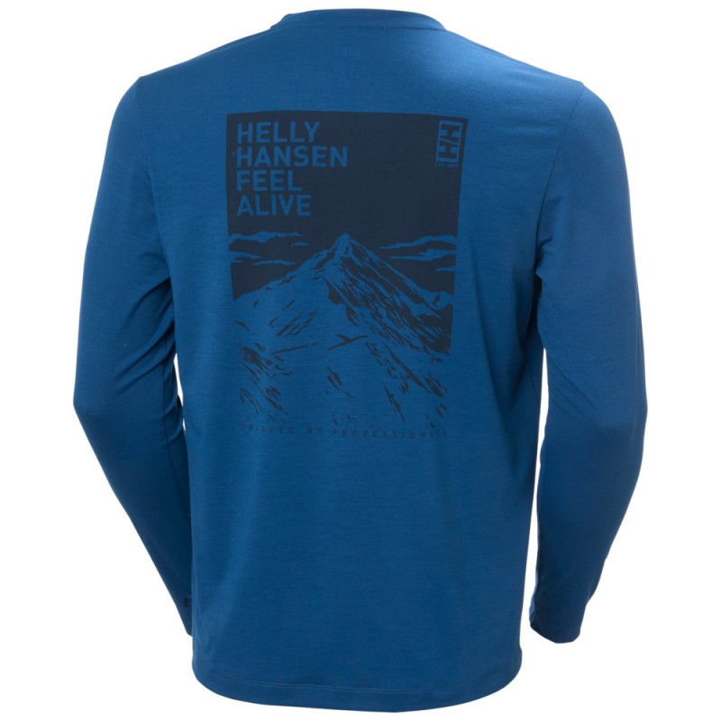HELLY HANSEN SKOG GRAPHIC LS TEE ΑΝΔΡΙΚΗ ΜΠΛΟΥΖΑ ΜΑΚΡΥ ΜΑΝΙΚΙ