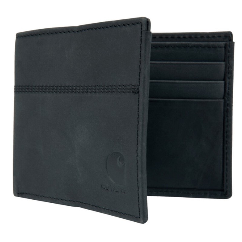 CARHARTT SADDLE LEATHER BIFOLD WALLET