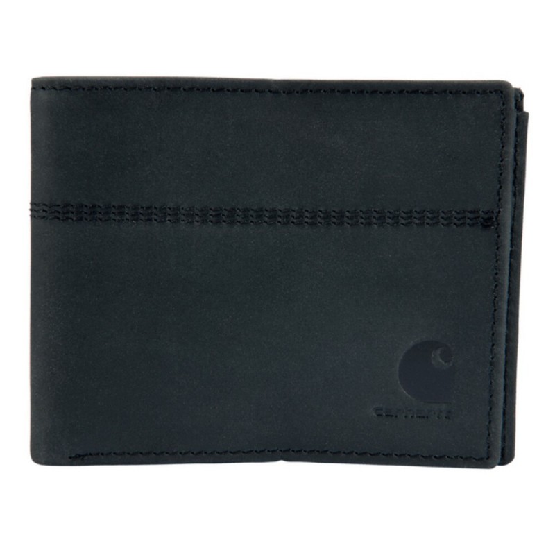 CARHARTT SADDLE LEATHER BIFOLD WALLET