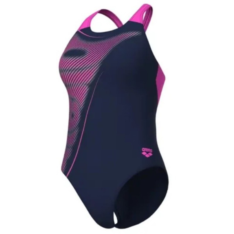 ARENA WOMEN'S ARENA BRIGHT GLARE SWIMSUIT V BACK