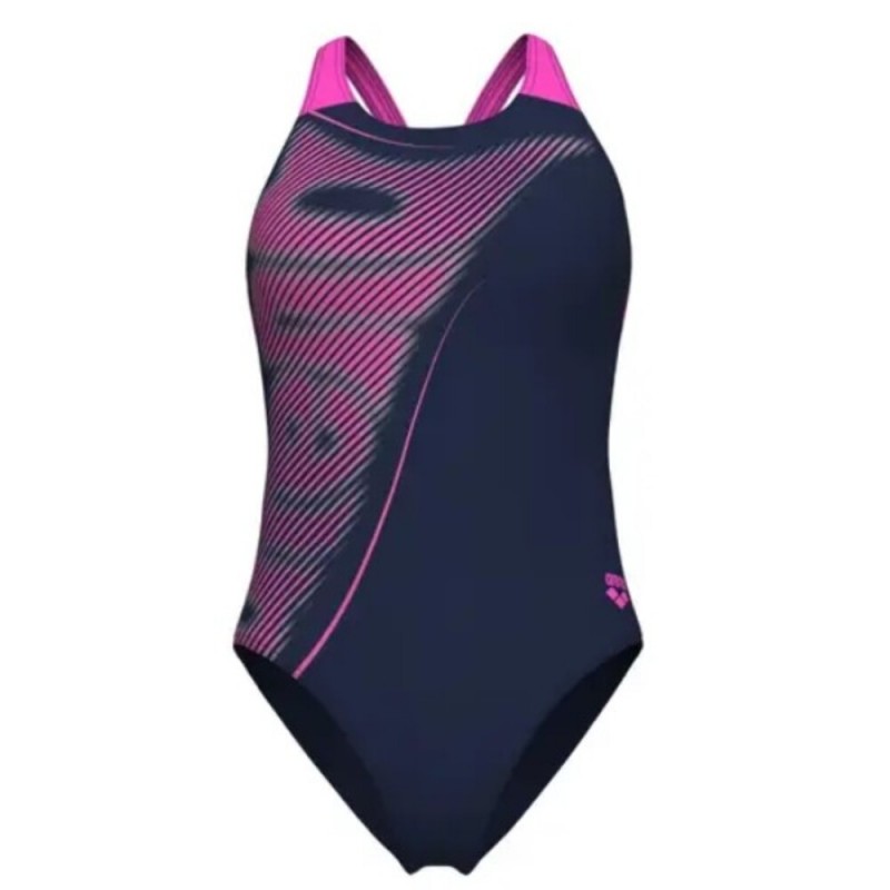 ARENA WOMEN'S ARENA BRIGHT GLARE SWIMSUIT V BACK