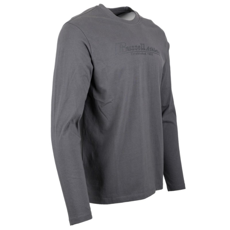 RUSSELL CP2B L/S CREWNECK TEE SHIRT