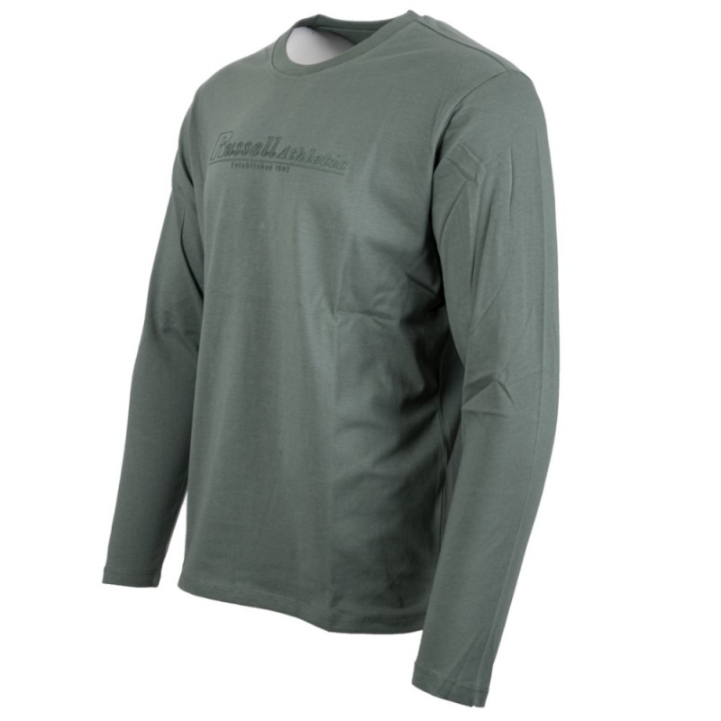 RUSSELL CP2B L/S CREWNECK TEE SHIRT