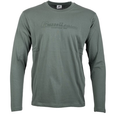 RUSSELL CP2B L/S CREWNECK TEE SHIRT