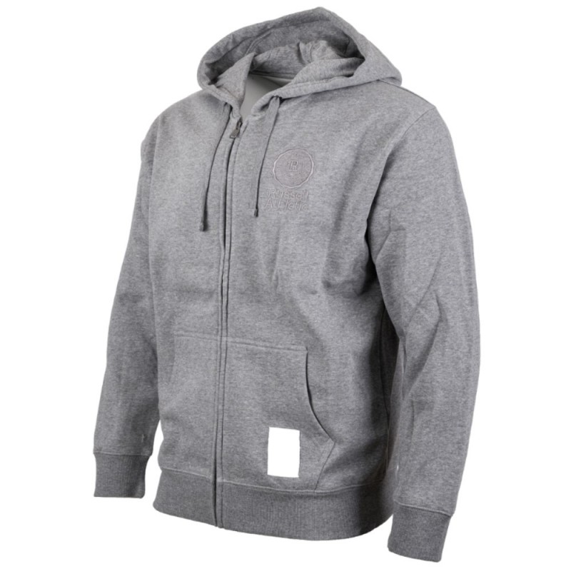 RUSSELL COLG ZIP THROUGH HOODY