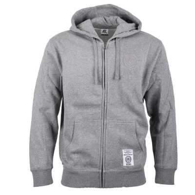 RUSSELL COLG ZIP THROUGH HOODY