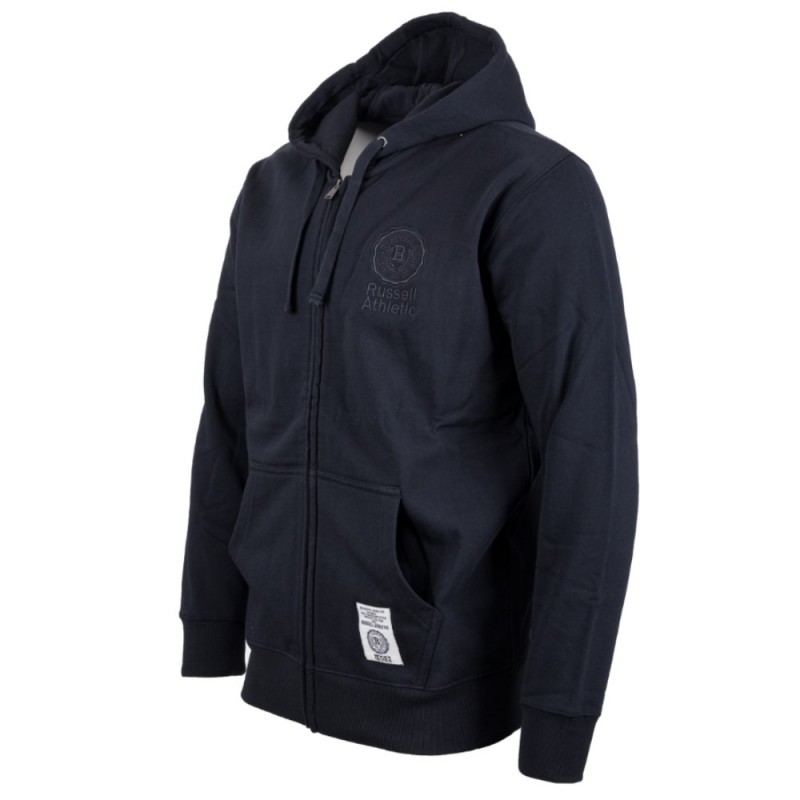RUSSELL COLD ZIP THROUGH HOODY