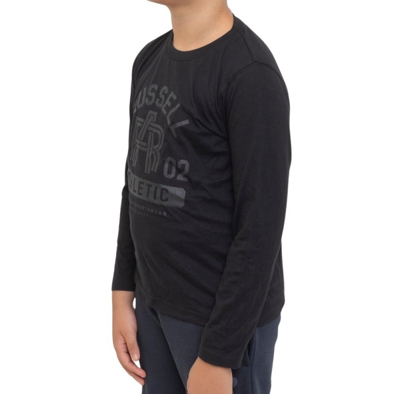 RUSSELL L/S CREWNECK TEE