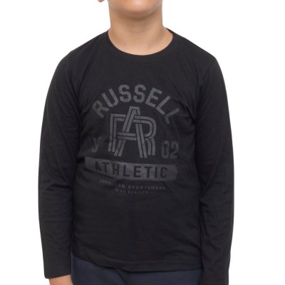 RUSSELL L/S CREWNECK TEE