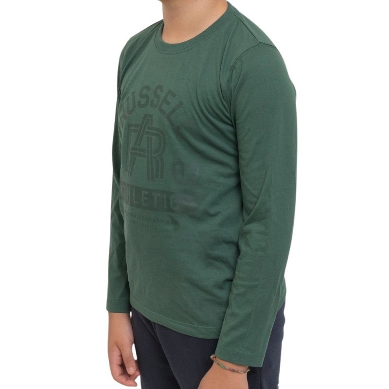 RUSSELL L/S CREWNECK TEE