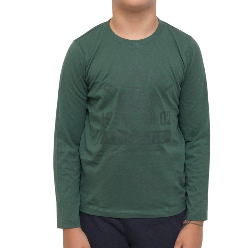 RUSSELL L/S CREWNECK TEE