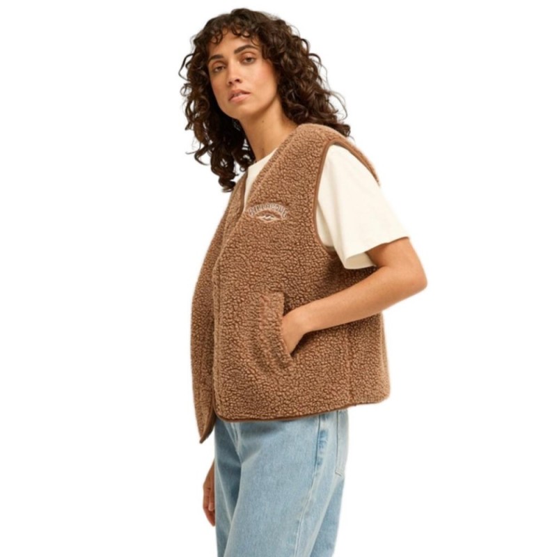 BILLABONG BE HAPPY VEST ΓΥΝΑΙΚΕΙΟ ΑΜΑΝΙΚΟ FLEECE