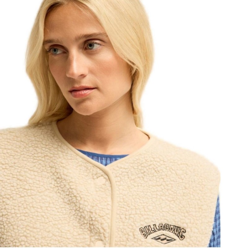 BILLABONG BE HAPPY VEST ΓΥΝΑΙΚΕΙΟ ΑΜΑΝΙΚΟ FLEECE