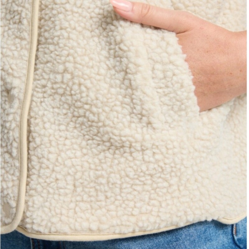 BILLABONG BE HAPPY VEST ΓΥΝΑΙΚΕΙΟ ΑΜΑΝΙΚΟ FLEECE